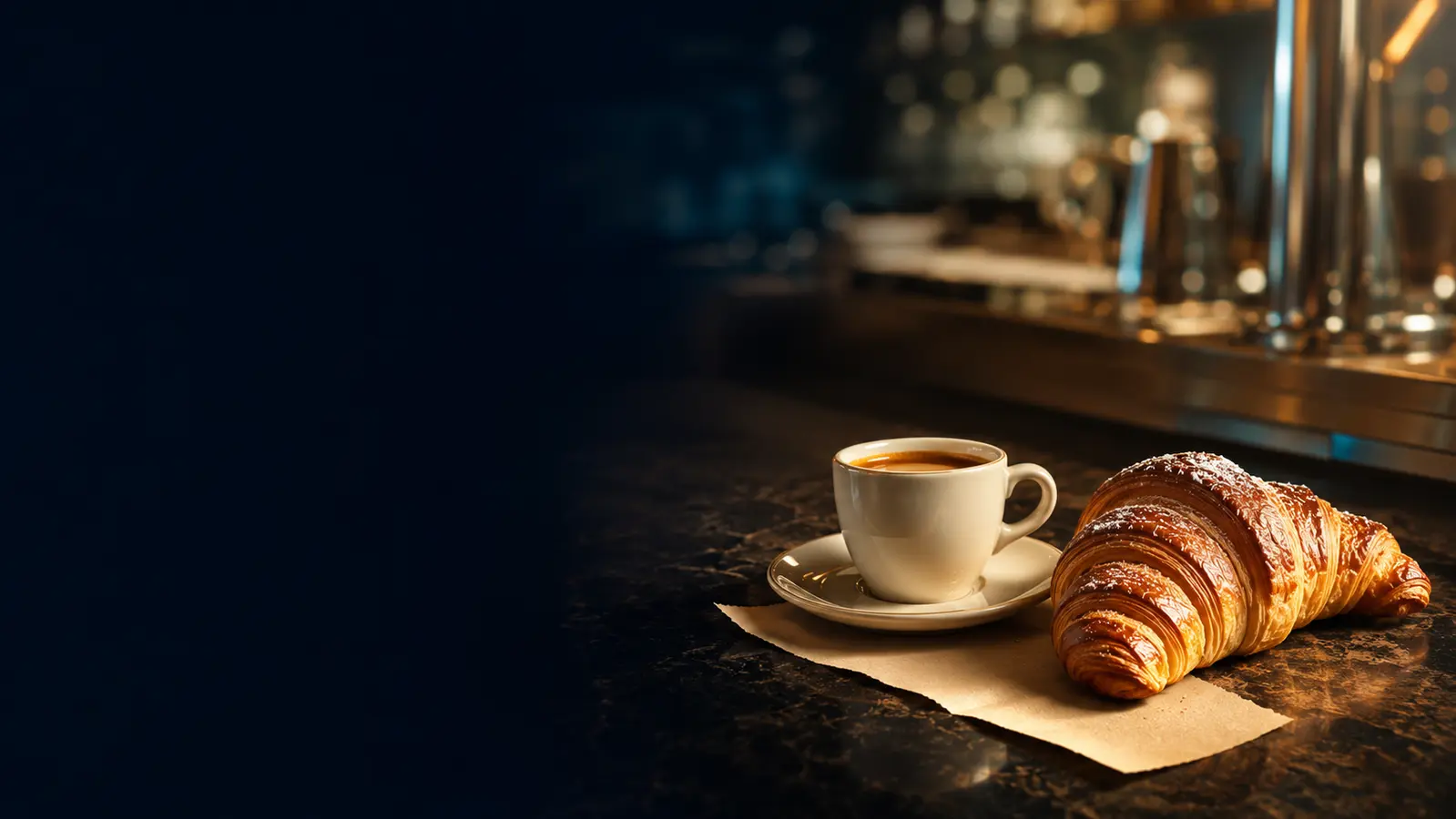 Un caffè e un cornetto rappresentano un piccolo costo mensile per impresa